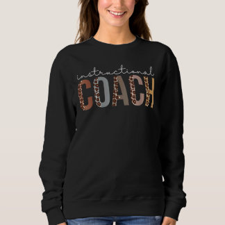 Dozentin Leopard für Frauen Sweatshirt