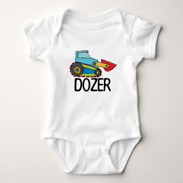 Dozer Baby Strampler (Vorderseite)
