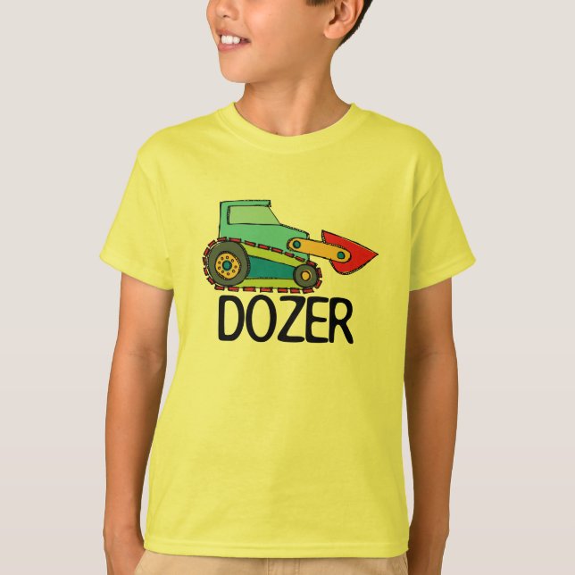 Dozer Bulldozer T - Shirt (Vorderseite)