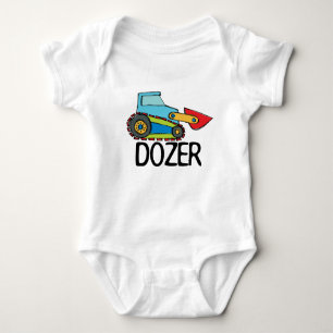 Dozer Bulldozer Transportation Baby Strampler