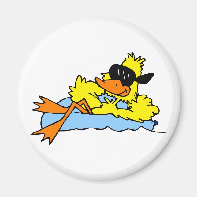 Dozer Duck Magnet (Vorne)