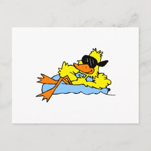 Dozer Duck Postkarte