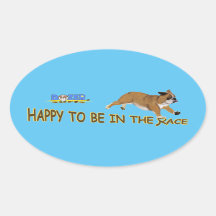 Dozer freut sich, am Rennen teilzunehmen!