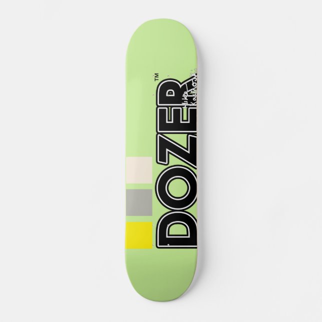 Dozer™ Karlnoski Quadrate Skateboard (Vorderseite)