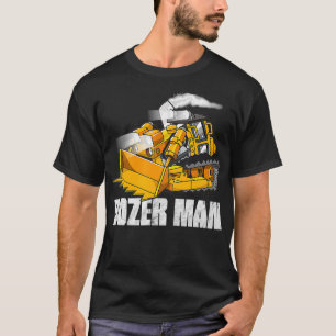 Dozer Man Bulldozer-Bediener T-Shirt