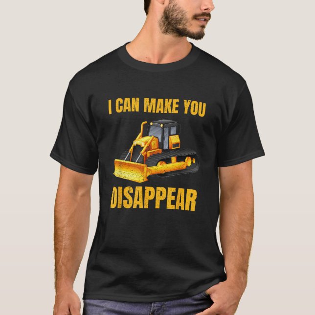 Dozer Operator-Bagger-Geschenk T-Shirt (Vorderseite)