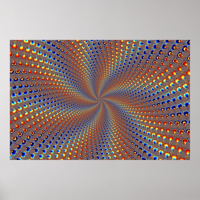 dp pfau - Fraktal Poster (Vorne)