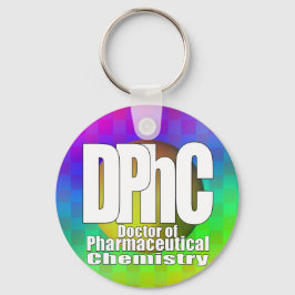 DPhC LOGO Doktor der Pharmachemie Schlüsselanhänger