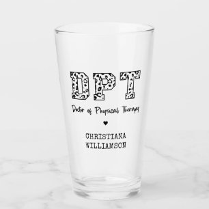 DPT Arzt für Physikalische Therapie Glas