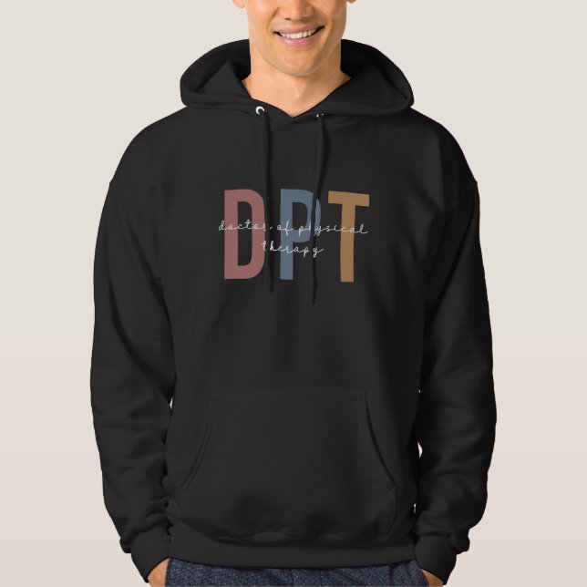 DPT Arzt für Physikalische Therapie Physikaltherap Hoodie (Vorderseite)
