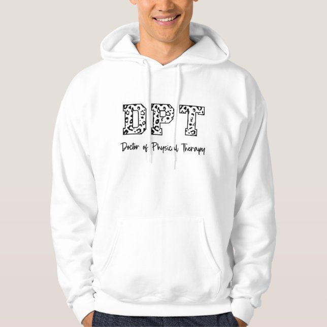 DPT Arzt für Physische Therapie Hoodie (Vorderseite)
