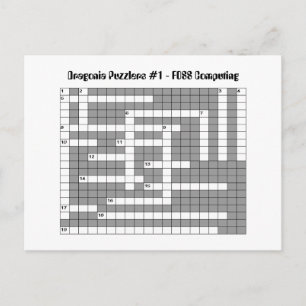 DPUZ 1 - FOSS (Computer) Postkarte