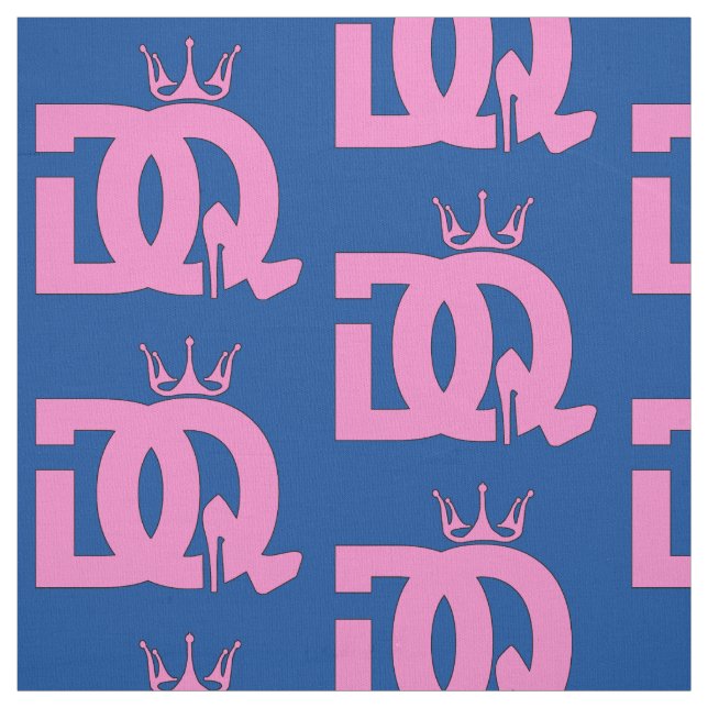 DQ-Logo Stoff (Muster)