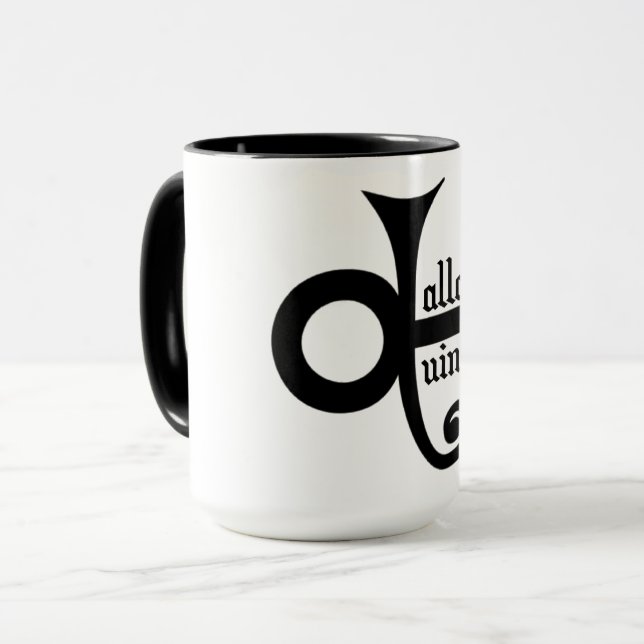 DQ SYMBOL BECHER TASSE (Vorderseite Links)
