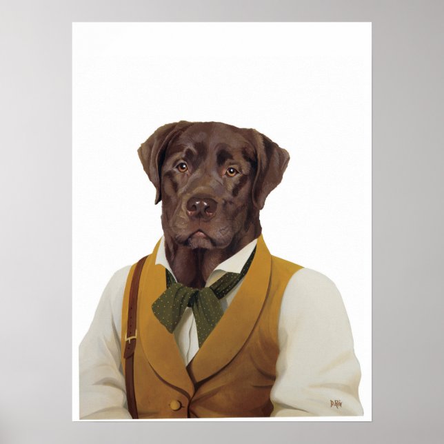 DR.149 Labrador Retriever Poster (Vorne)
