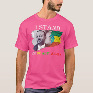 Dr. Abiy Ahmed Shirt Stolz stehe ich mit Abiy Ethi