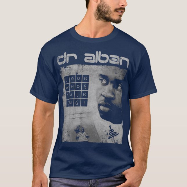 dr alban 90s eurodance rap electronica iconic sing T-Shirt (Vorderseite)