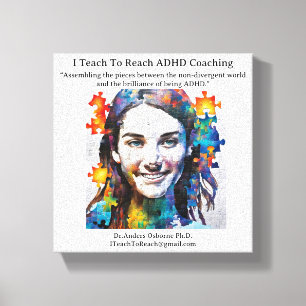 Dr. Anders Osborne Ph.D., ADHD Coachen, Leinwanddruck