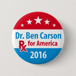 Dr. Ben Carson 2016 - Verordnung für Amerika Button