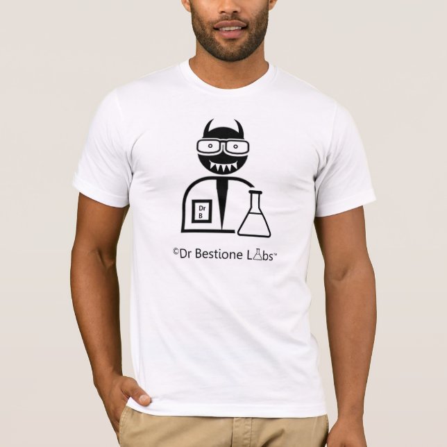 Dr. Bestione Labs T-shirt (Vorderseite)