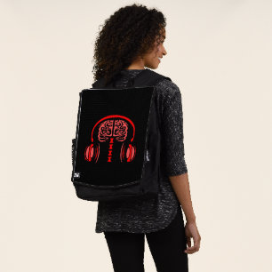 Dr. Brain Tissue Listing to Music Rucksack