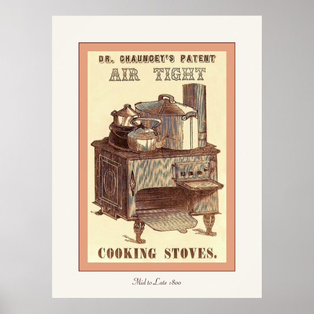 Dr. Chauncey's ~ Vintages Werbeplakat. Poster (Vorne)