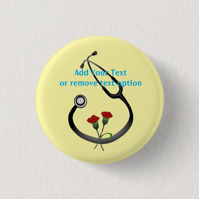 Dr. Day Stethoscope Button (Vorderseite)