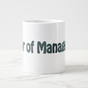 Dr des Managements Jumbo-Tasse