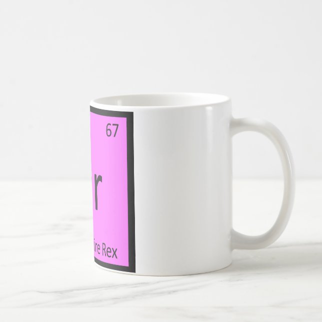 Dr. - Devonshire Rex Cat Chemistry Element Symbol Kaffeetasse (Rechts)
