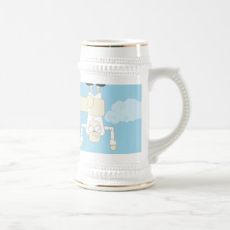 Dr. Dinkle Captured Beer Stein Bierglas