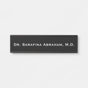 Dr. Dr. Dr. Dr.'s Office Door Sign Name Plate Schw Türschild