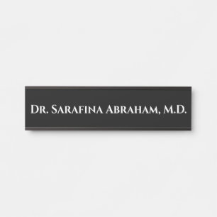 Dr. Dr. Dr. Dr.'s Office Door Sign Name Plate Schw Türschild