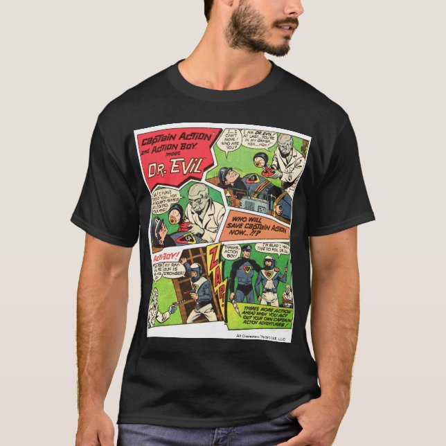 Dr. Evil Vintage Tee (Vorderseite)