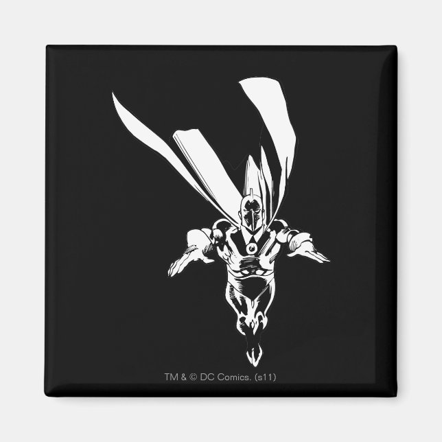 Dr. Fate Flying Kontur Magnet (Vorne)