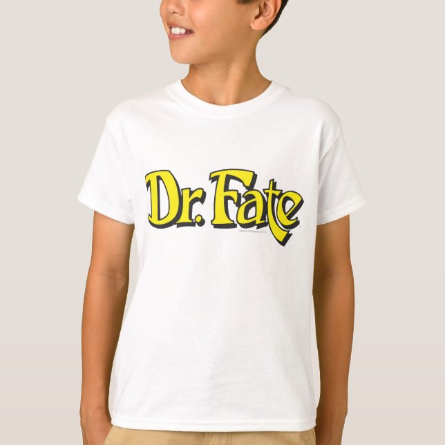 Dr. Fate Logo T-Shirt (Vorderseite)