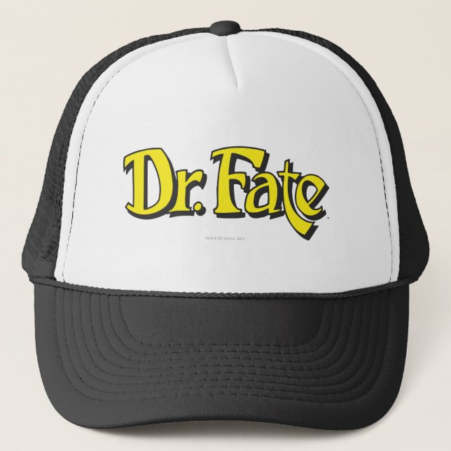 Dr. Fate Logo Truckerkappe (Vorderseite)