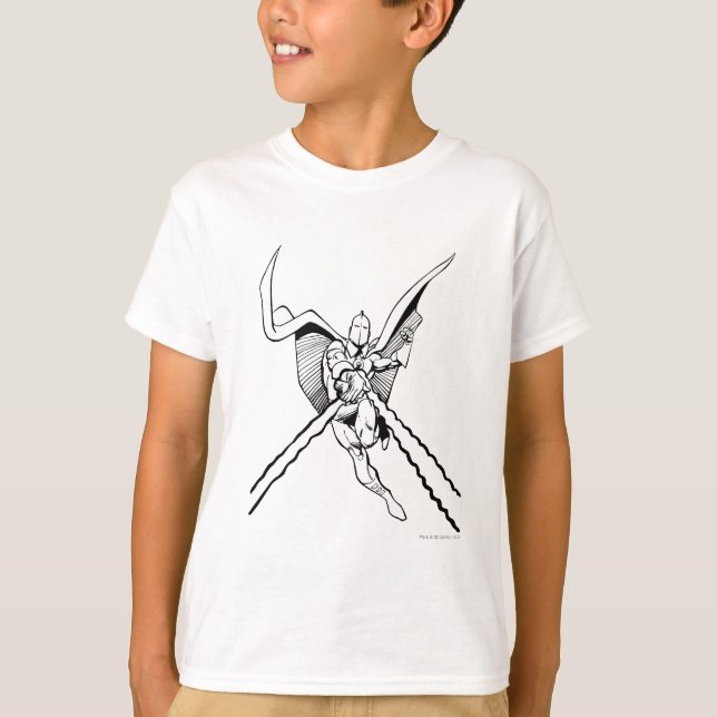 Dr. Fate Magic Kontur T-Shirt (Vorderseite)