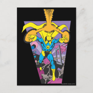 Dr. Fate manipuliert Magie Postkarte