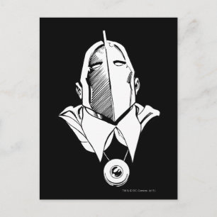 Dr. Fate Mask Kontur Postkarte