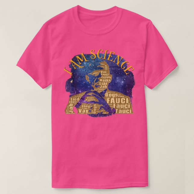 Dr. Fauci I am Science Space Alien Anti-Mandate Ar T-Shirt (Design vorne)