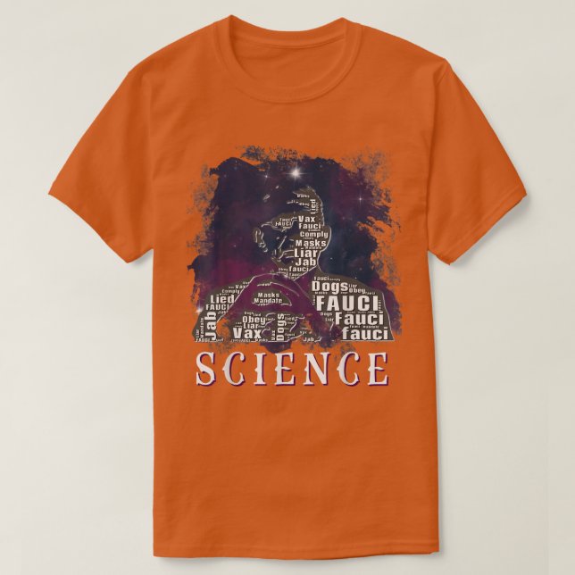 Dr. Fauci I am Science Space Alien Anti-Mandate Ar T-Shirt (Design vorne)