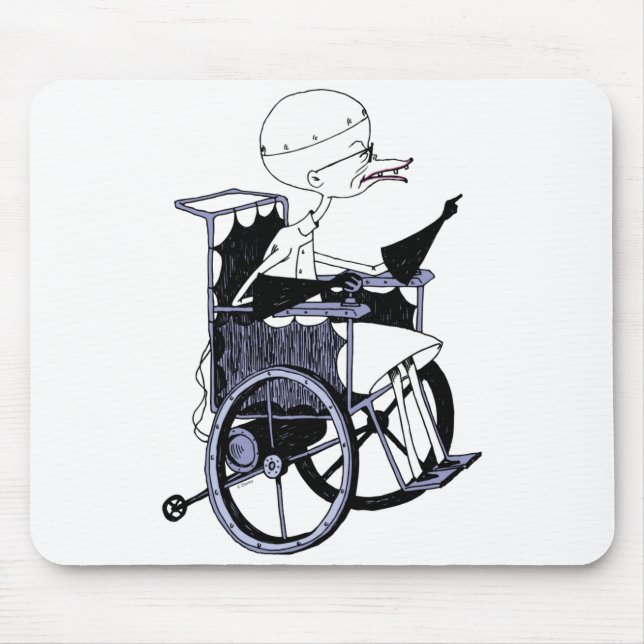 Dr Finkelstein Mad Scientist Baby  Mousepad (Vorne)
