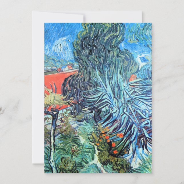 Dr. Gachet's Garden, Auvers von Vincent van Gogh (Vorderseite)