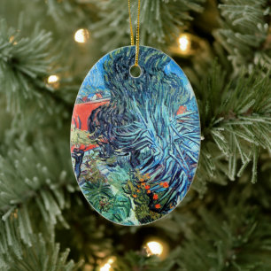 Dr. Gachet's Garden, Auvers von Vincent van Gogh Keramik Ornament