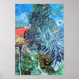 Dr. Gachet's Garden, Auvers von Vincent van Gogh Poster