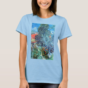 Dr. Gachet's Garden, Auvers von Vincent van Gogh T-Shirt