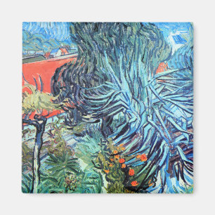 Dr. Gachets Garten, Auvers von Vincent van Gogh Magnet