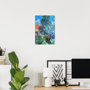 Dr. Gachets Garten, Auvers von Vincent van Gogh Poster