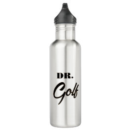 Dr. Golf Funny Design für Golfliebhaber Edelstahlflasche