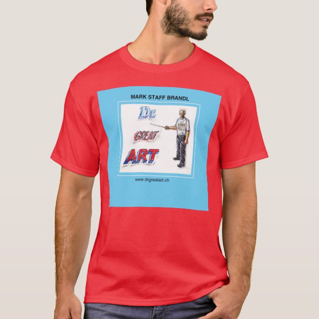 Dr. Great Art Logo T Shirt (Vorderseite)